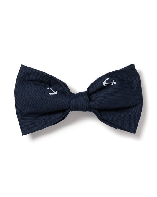 Dog Twill Bow Tie in Portsmouth Anchors