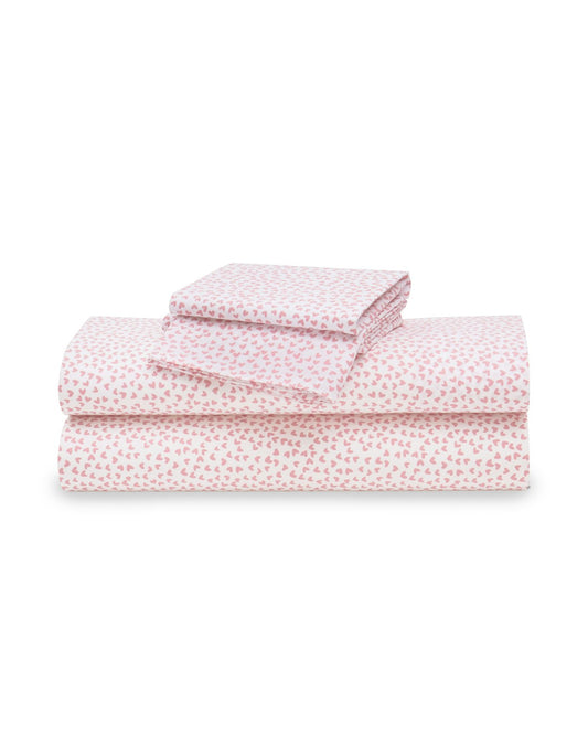 Luxe Premium Cotton Bed Sheets in Sweethearts