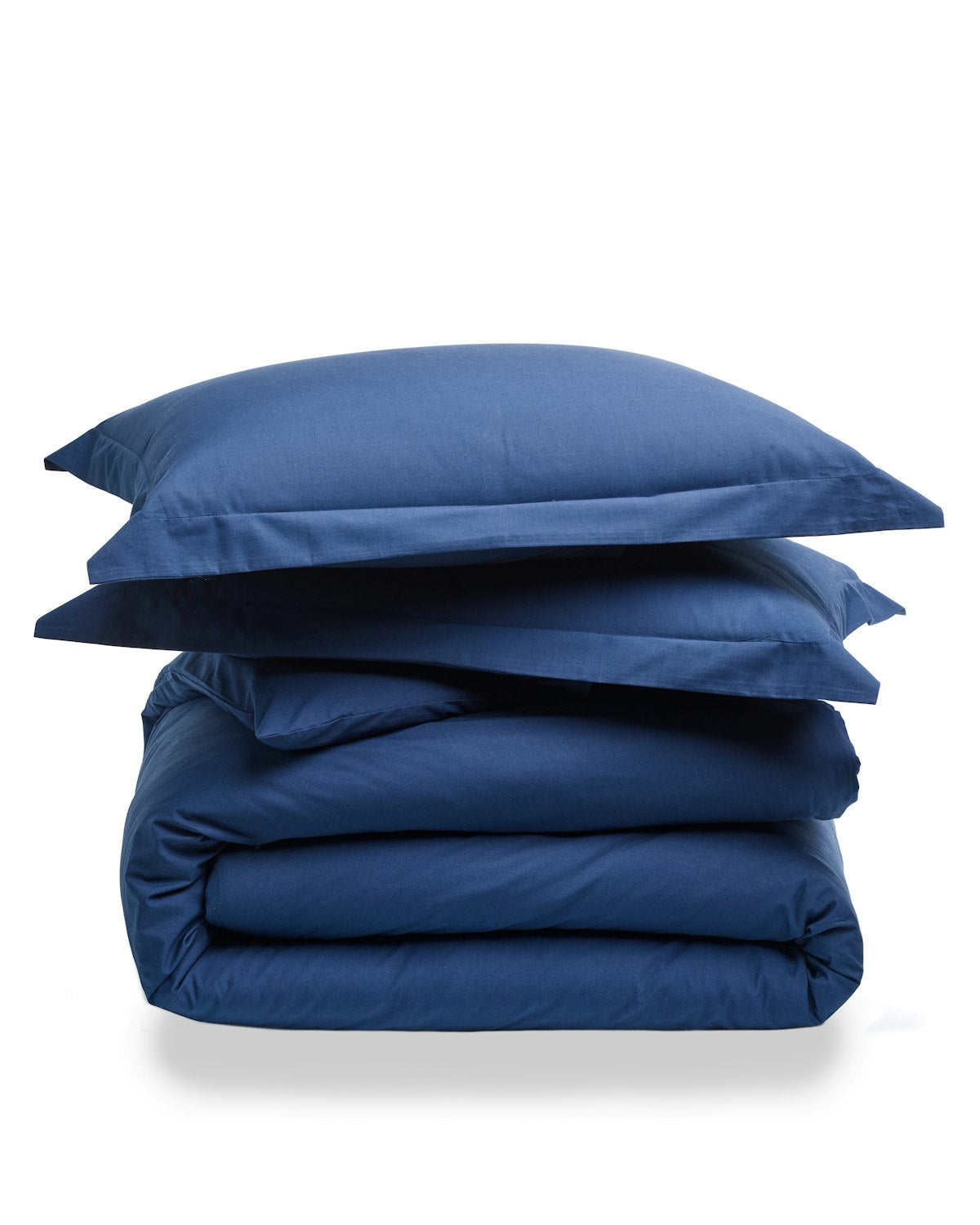 Luxe Premium Percale Duvet Set in White