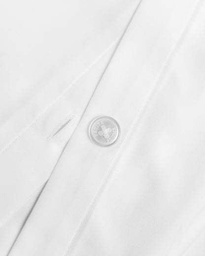 Luxe Premium Percale Duvet Set in White