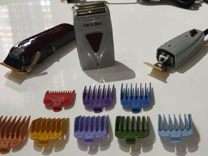 hl 5 Star Magic Clip  Cordless  Clipper combo Andis t outliner and shaver
